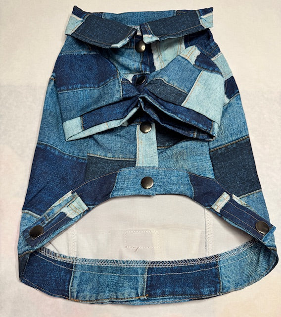 Patchwork Dog Jacket Large