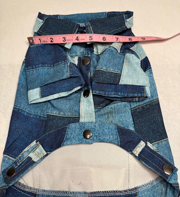 Patchwork Dog Jacket Large