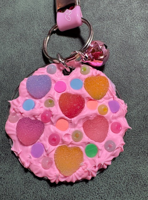 Sugar Heart Keychain