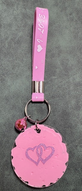 Sugar Heart Keychain