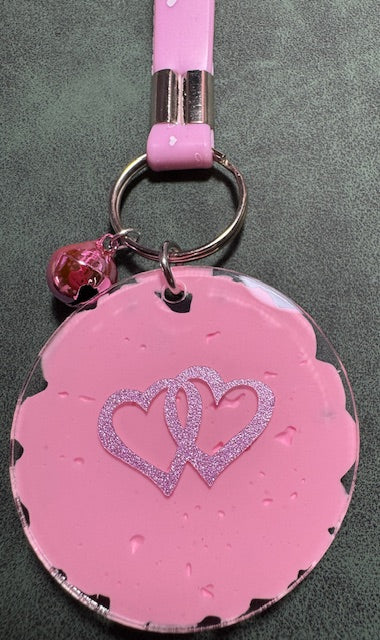 Sugar Heart Keychain