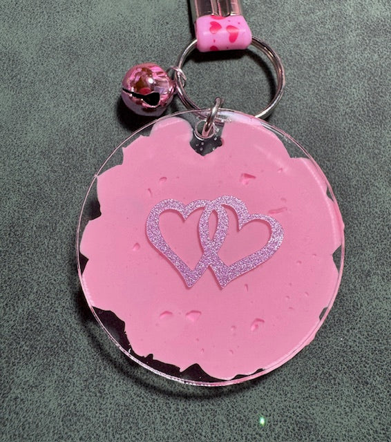 Frosted Keychain