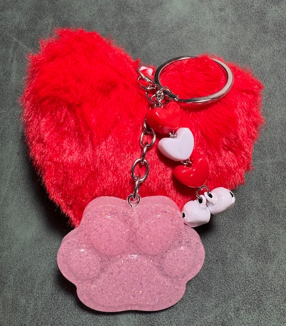 Big Paw  Keychain/Purse Charm