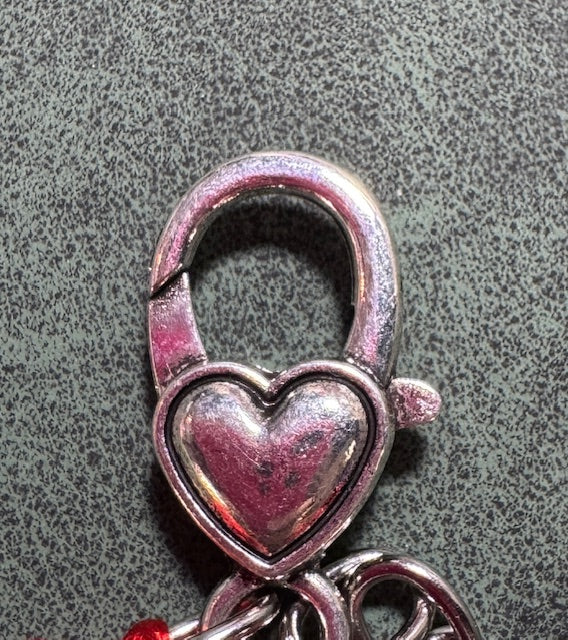 Red Heart Keychain