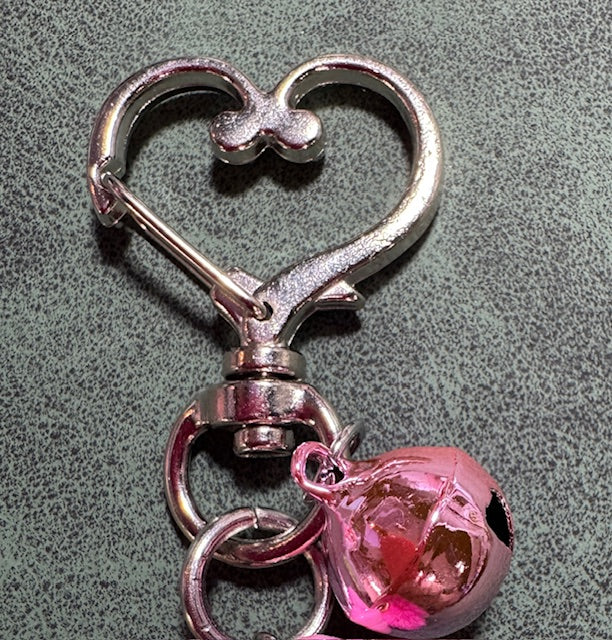 Starry Heart Purse Charm