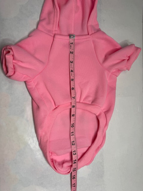 Pooh Honey Pot Pink Dog Hoodie XL