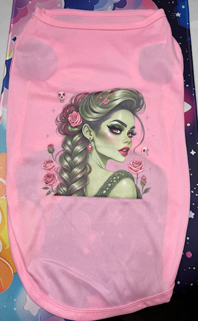 Green Goddess Dog Shirt XXL