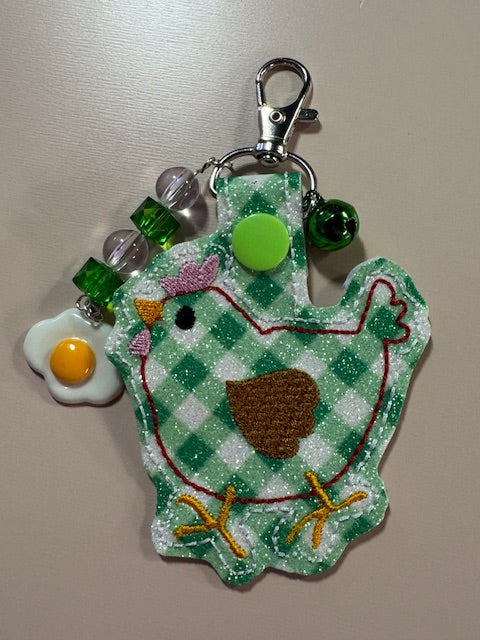 Clucky Chicken Purse Charm
