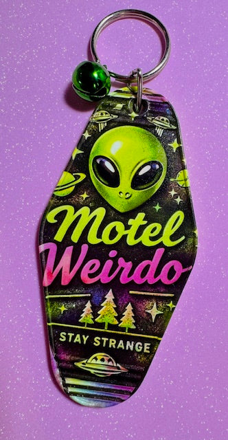 Motel Weirdo Key Chain