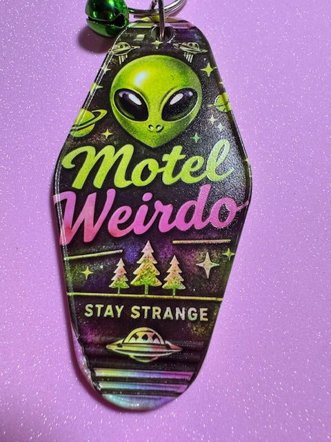 Motel Weirdo Key Chain