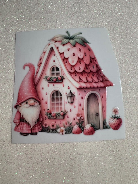 Strawberry Gnomes Stickers