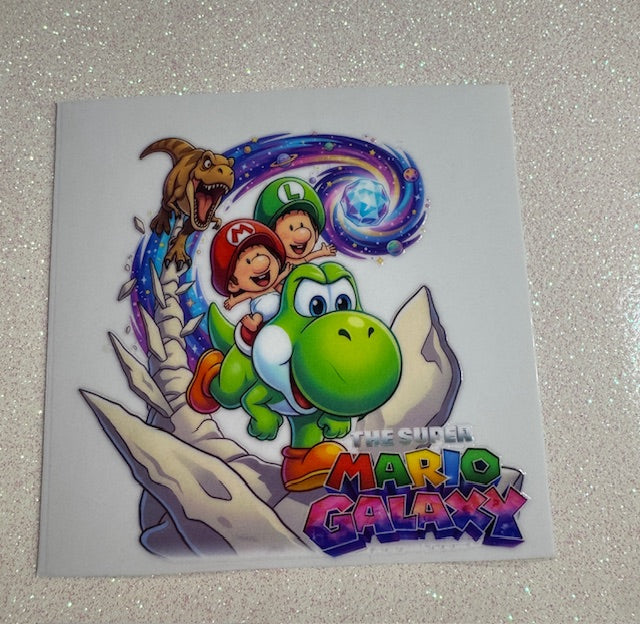 Mario Galaxy Stickers