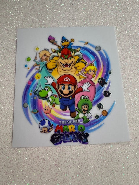 Mario Galaxy Stickers
