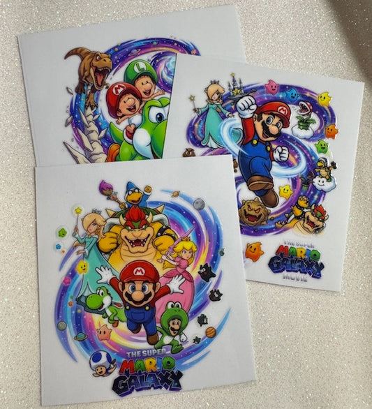 Mario Galaxy Stickers