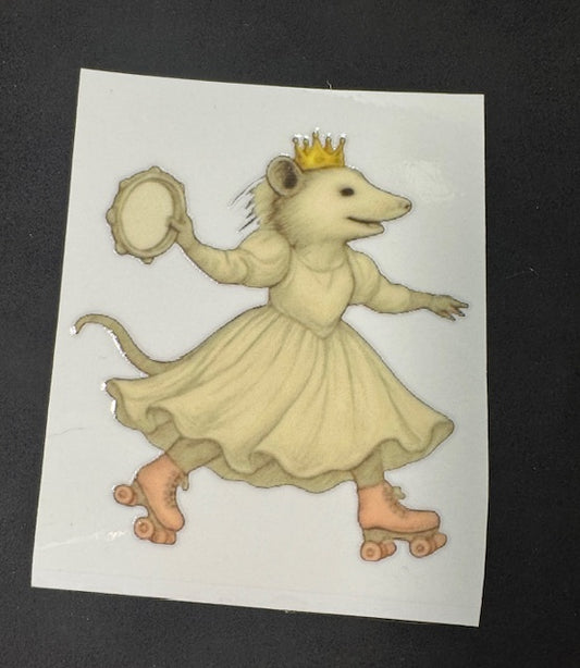 Opossum Skater Sticker