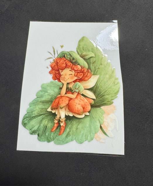 Strawberry Fairy Sticker