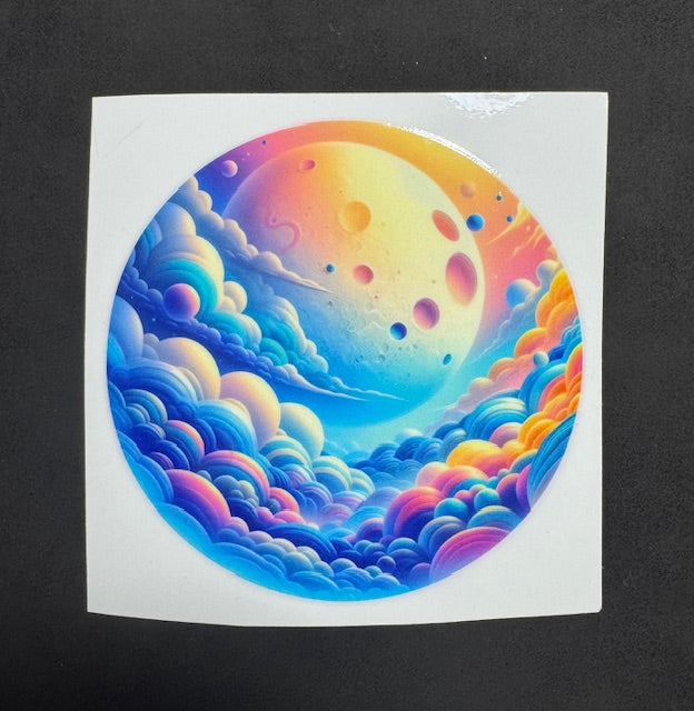 Moon in the Clouds