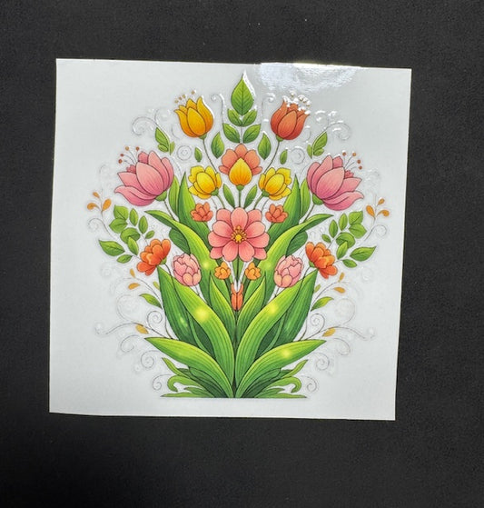 Tulips Galore Sticker