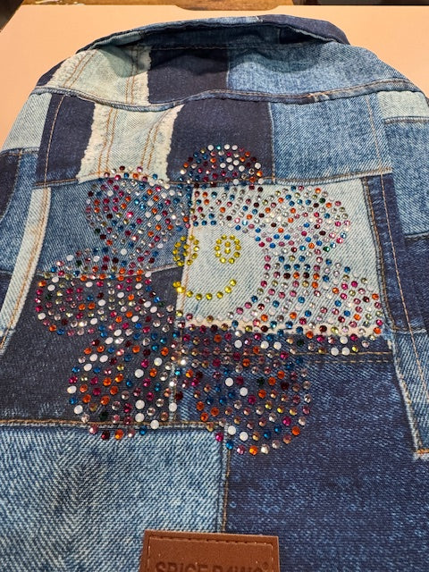 Flower BoHo Dog Jacket Large