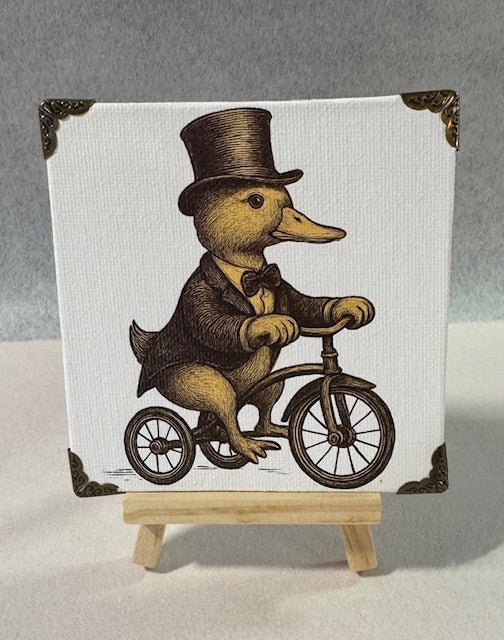 Duck Tiny Art Piece