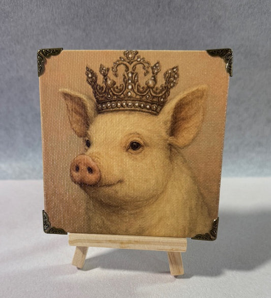 Royal Pork Tiny Art Piece