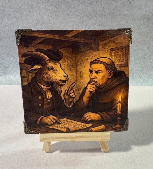 Colonial Counsel Mini Art Piece