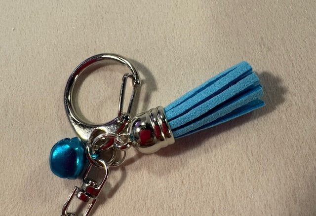 Skeleton with Balloons Keychain