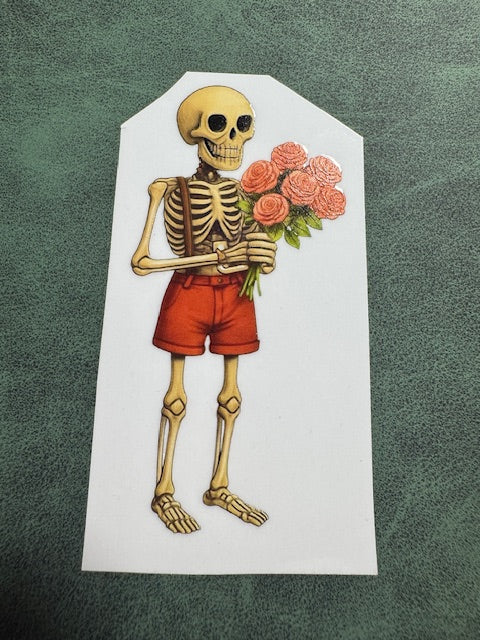 Boyfriend Skeleton Sticker