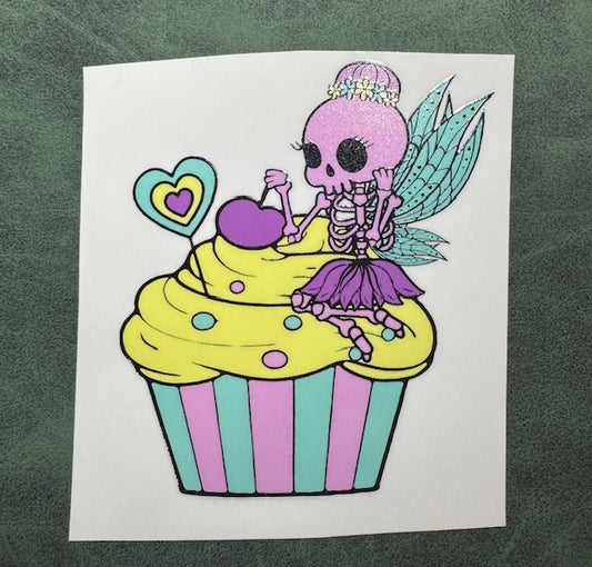 Fairy Cupcake Sticker