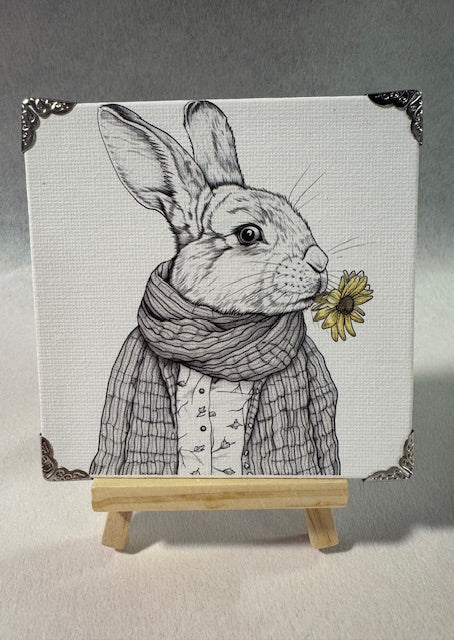 Rabbit Mini Art Piece
