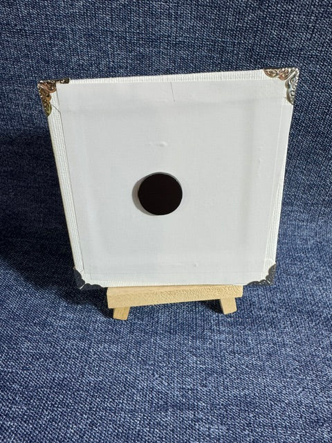 Toile Rabbit Mini Art Print
