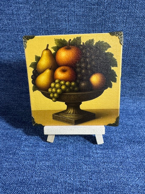 Fruit Bowl Mini Art Piece