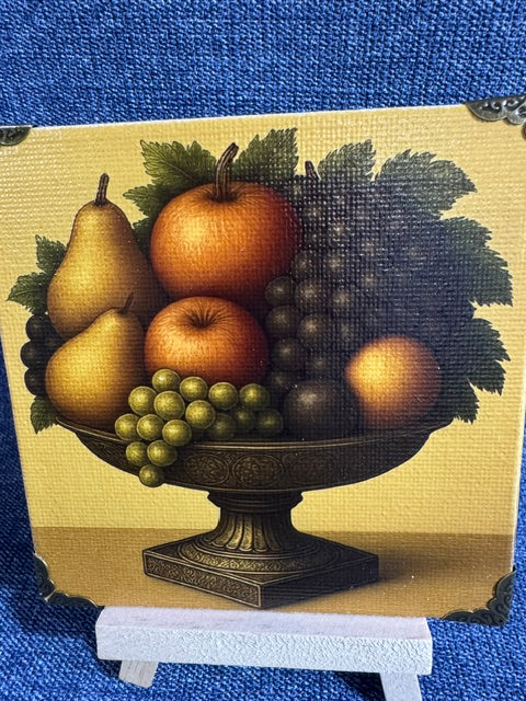 Fruit Bowl Mini Art Piece