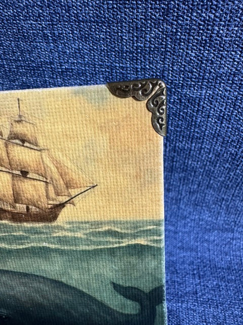 Ship On the Ocean Mini Art Piece