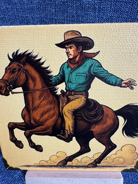Cowboy Classic Mini Art Piece
