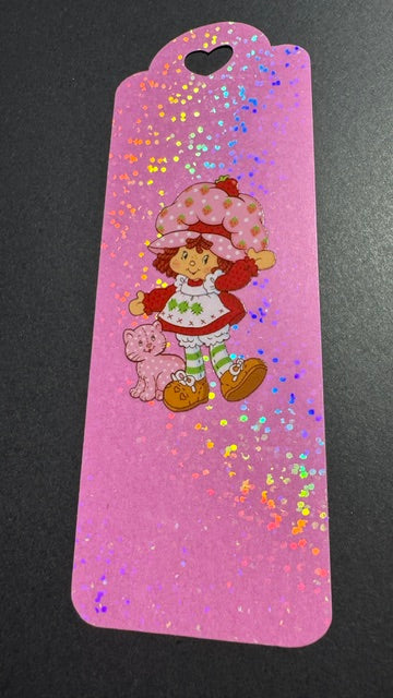 Pink Strawberry Bookmark