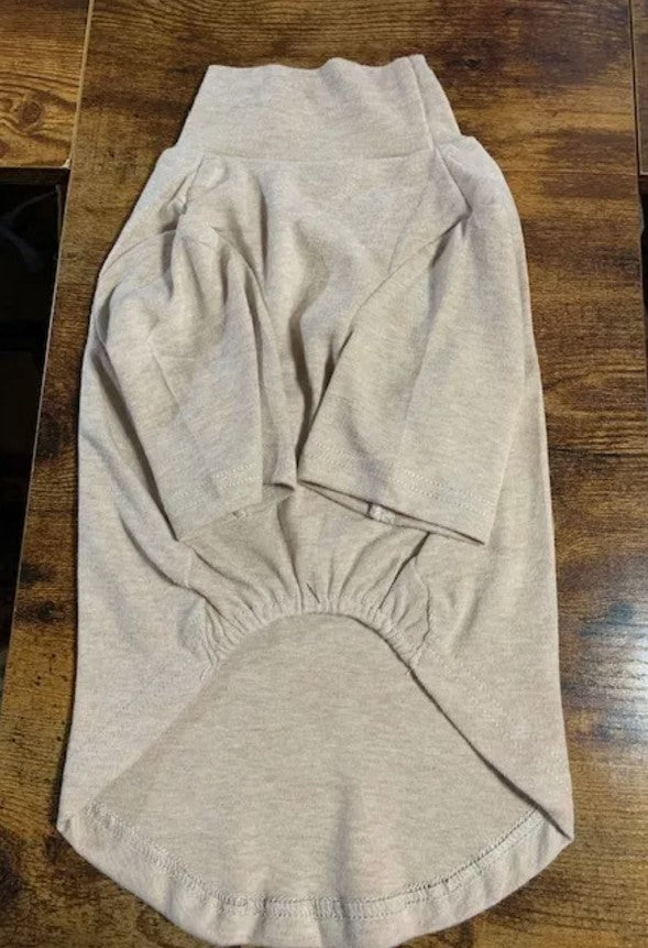 Pumpkin Spice Turtleneck Dog Shirt